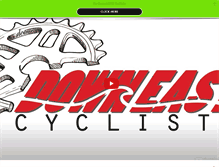 Tablet Screenshot of downeastcyclists.com